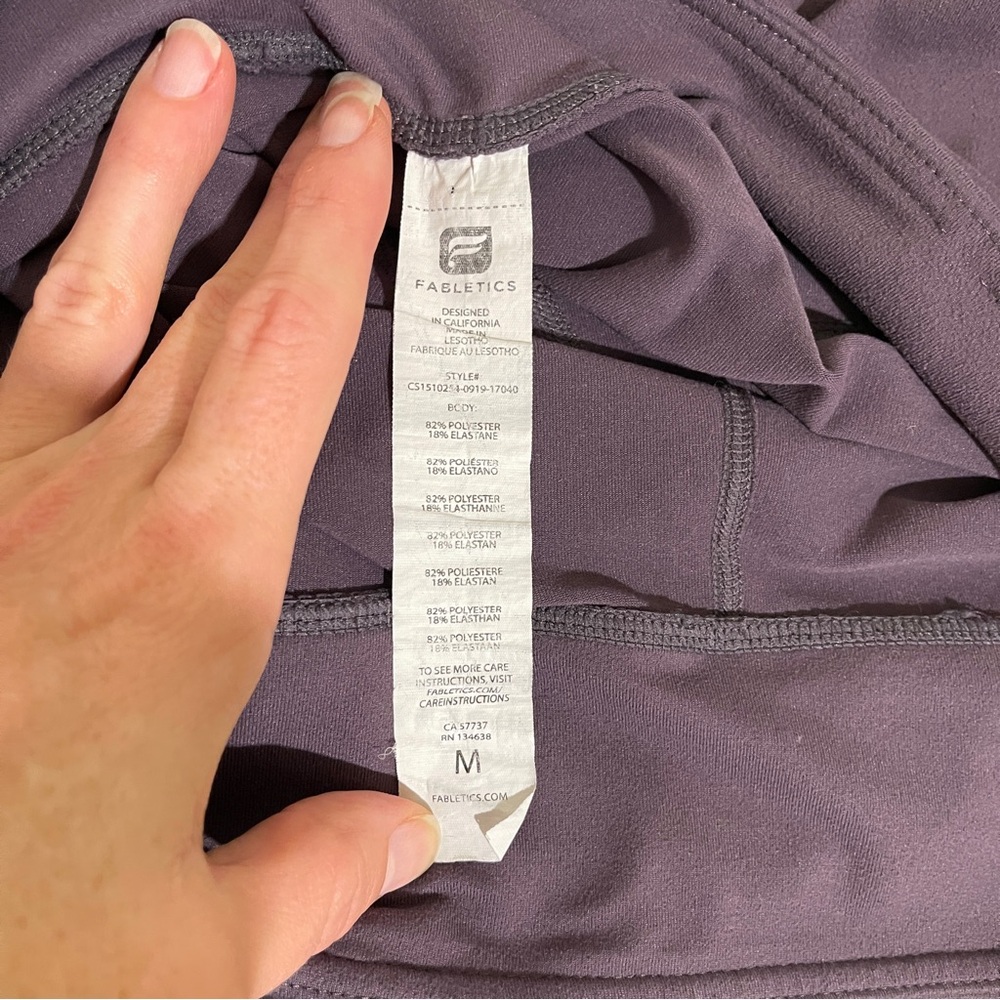 Fabletics Deep Purple Activewear - image 4